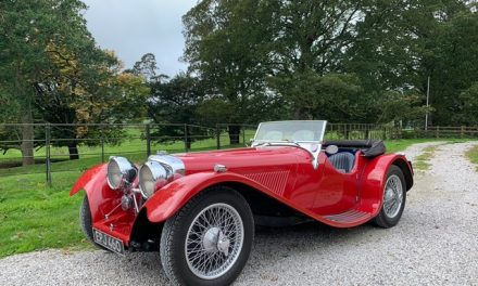 One of the First Cars To Sport Jaguar Name To Make Show Debut